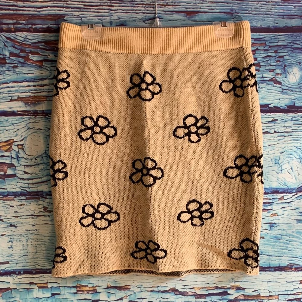 Shein Curve Sweater Skirt